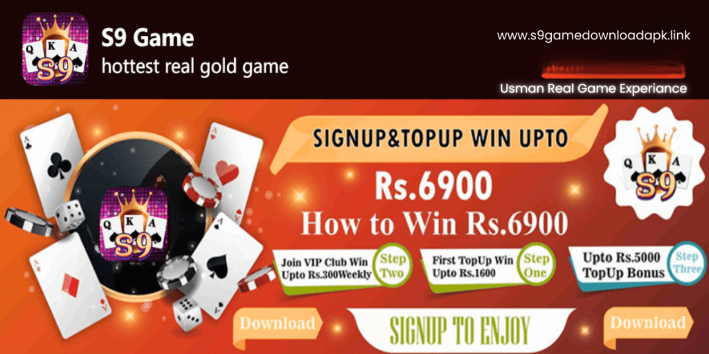 s9game earning app best platform